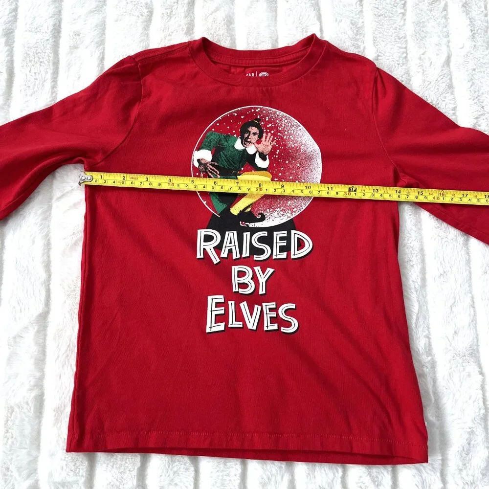Kids GAP Christmas Elf T-Shirt (Red) S